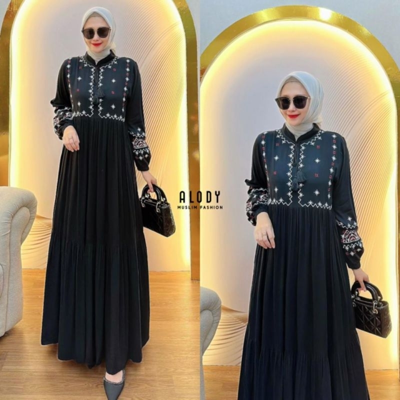 INAYAH DRESS BY ALODY ORIGINAL