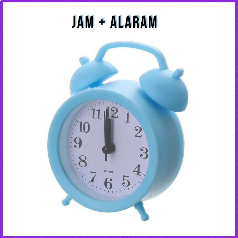 COD DESIGIFT Jam Weker Alarm Model Classic Unicorn DS2108 / jam weker alarm bunyi kencang digital ka