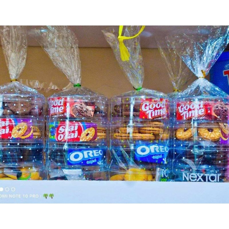 

paket jajan branded 3 toples 250gram