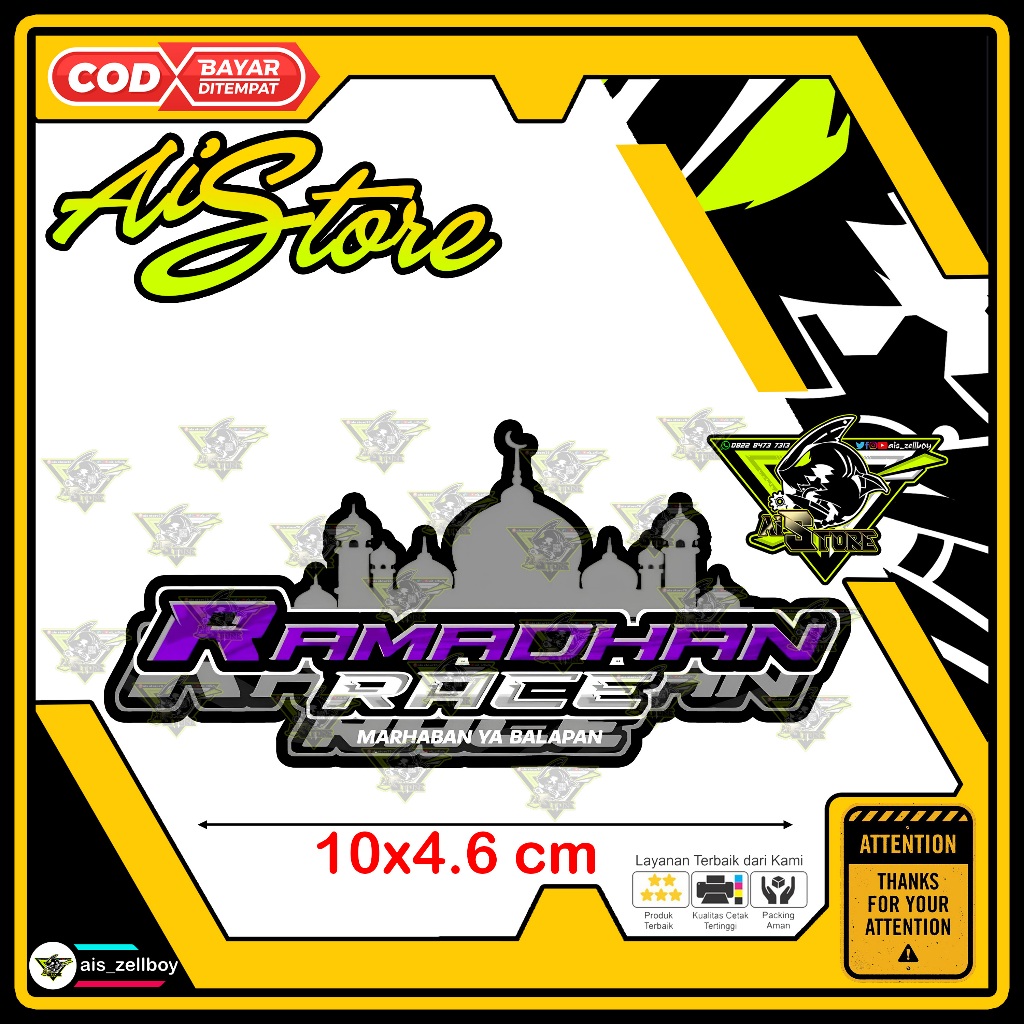 Stiker Ramadhan Race