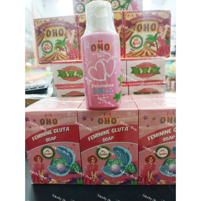 Oho Feminine Wash Gluta Soap Original