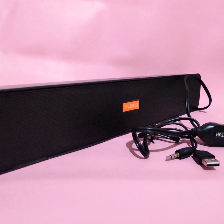 Terbatas KDE Speaker soundbar untuk Laptop  PC  Gaming Music Fleco F55 Super Bass  power full Mini S