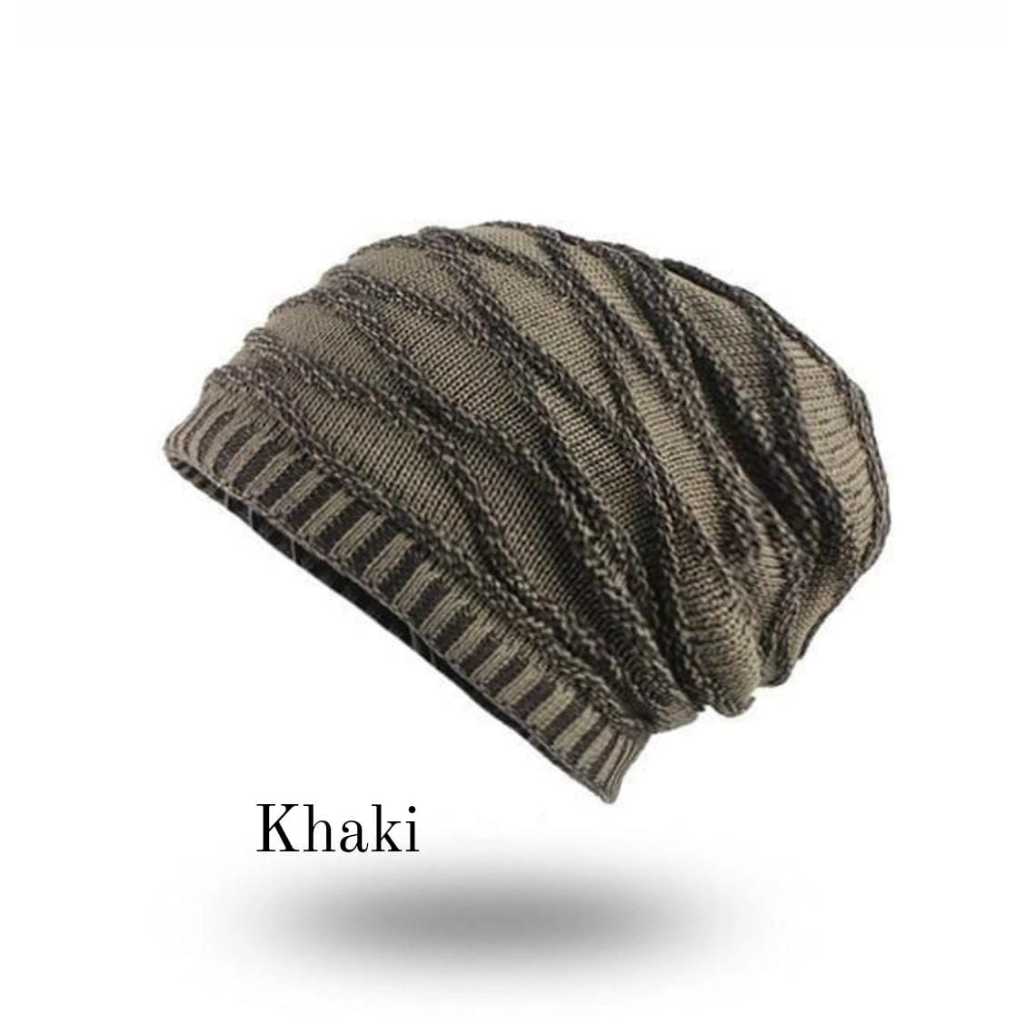 Kupluk Pria Dewasa 2024 Beanie Mask Knitted Rajut Woll Tebal Good Rajutan Komputer Hat Musim Dingin