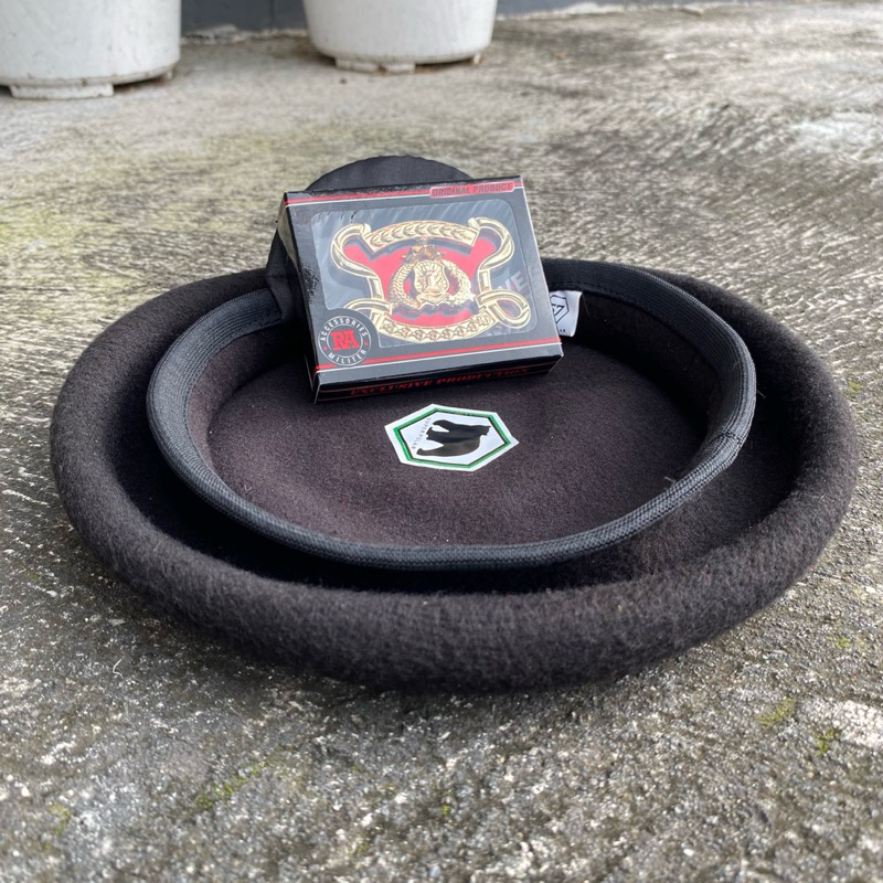TOPI BARET COKLAT MABES POLRI
