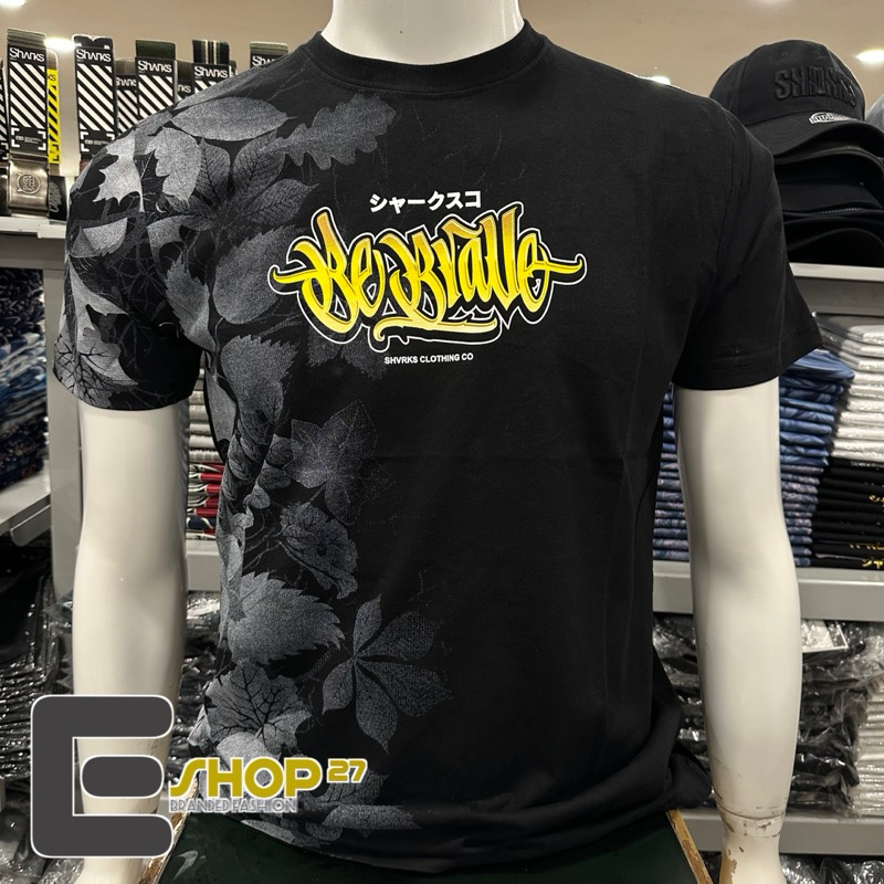 kaos pria brand SHARKS - SGB1 R 0762