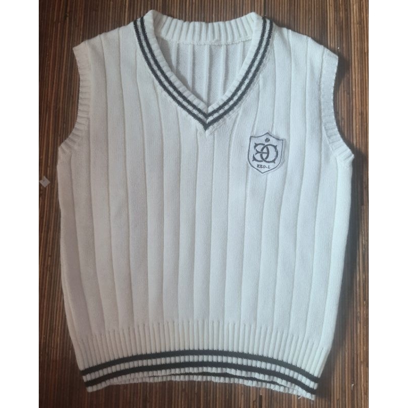 Vest Uniform rompi rajut Exo-L EXO