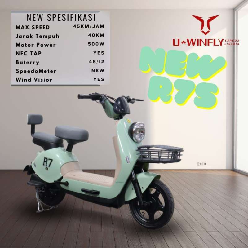 Sepeda Listrik Uwinfly Redfish R7S
