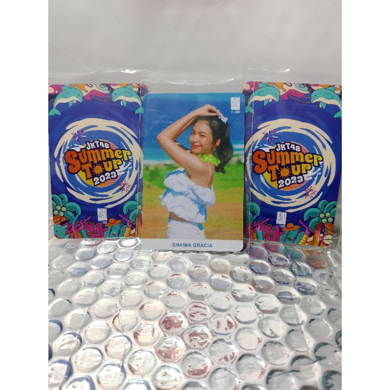 VITA_ PhotoCard jkt48 Shania Gracia summer tour Official Original