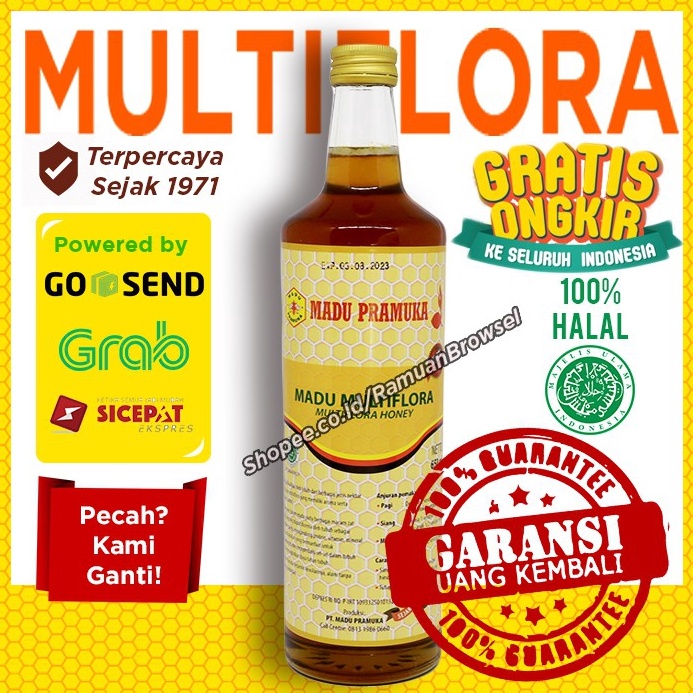 

1212 BRANDS FESTIVAL Madu Multiflora Pramuka 65ml Alami