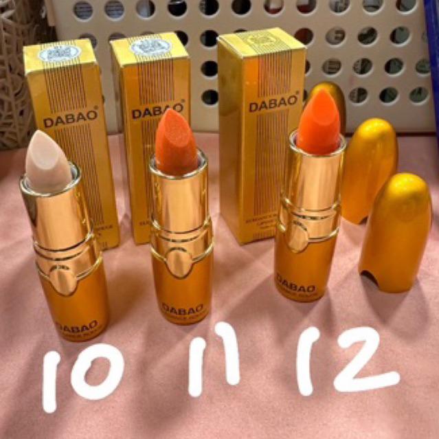 DABAO ELEGENCE ROUGE LIPSTIK GOLD TAHAN LAMA 24jam