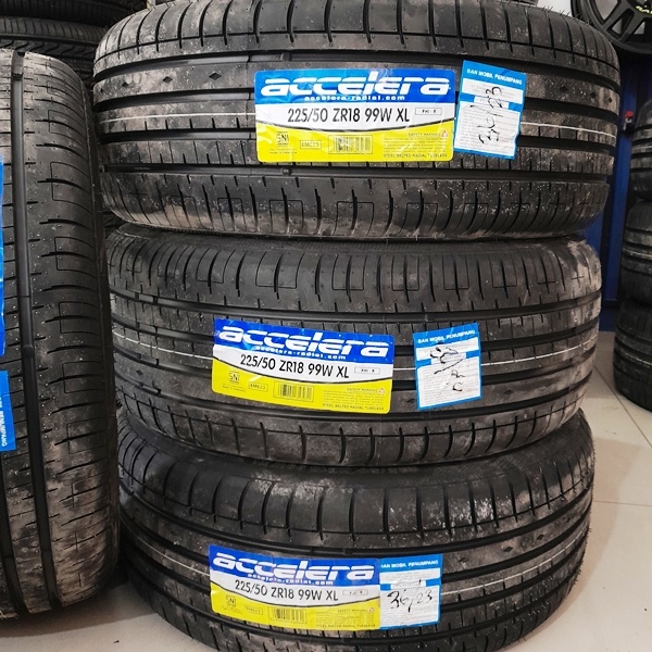 Ban luar mobil 225/50 r18 accelera phi ban mobil penumpang 225 50 ring 18 tubles