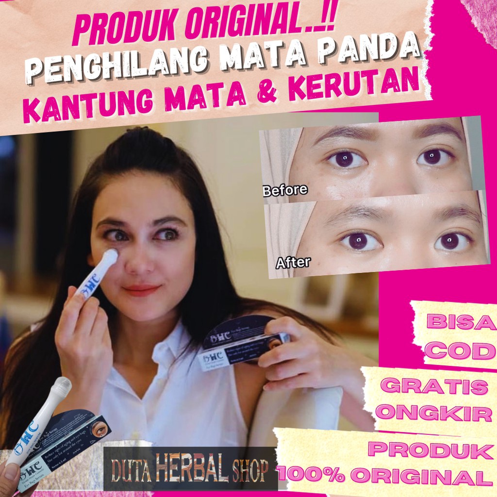 Terbaik TERAMPUH Serum Penghilang Kerutan Kantung Mata Panda Bpom Permanen DHC Eyebag Serum Original