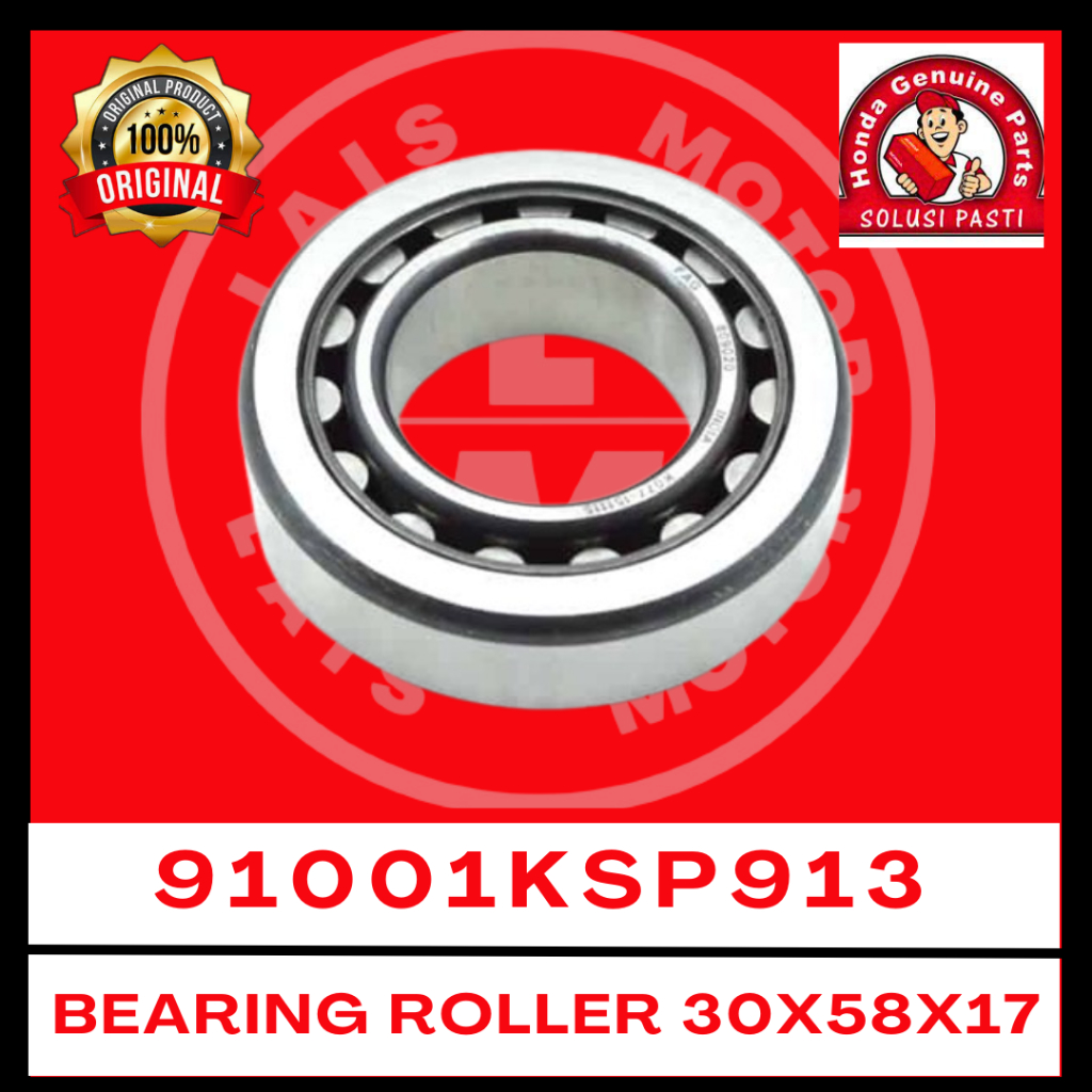 Laher Roller Kruk As KSP Megapro New, Verza 150, CRF 150 91001KSP913 ORI AHM