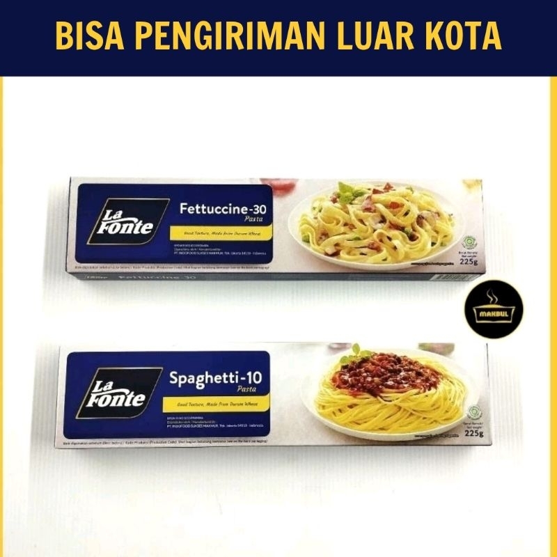 

La Fonte Spaghetti-10, Fettuccine-30 225gr