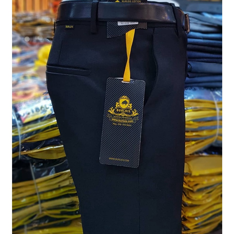 1111 Burlois Store Original Celana Panjang Slimfit Kantoran Original Burlois