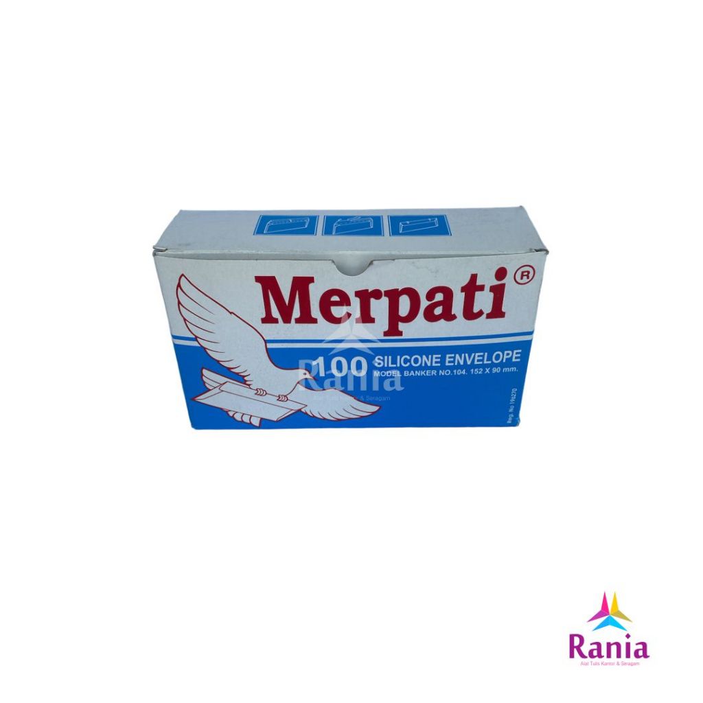 

Amplop Merpati Biru Tanggung + Lem / PAK