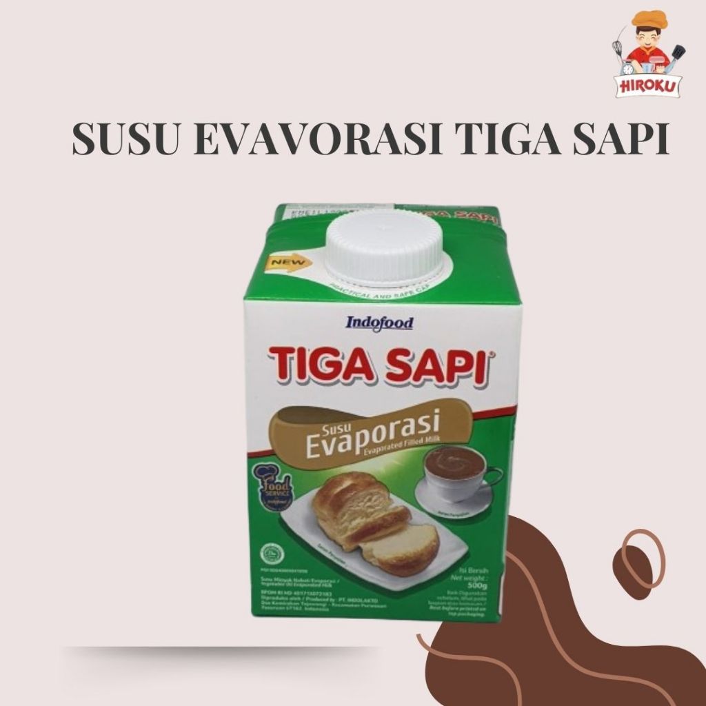 

Susu Evaporasi Tiga Sapi 500gr