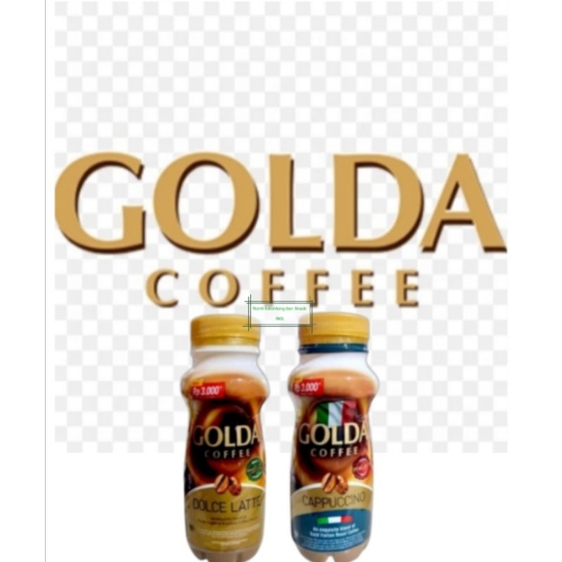 

Golda Coffee Minuman Kopi Botol 200ml