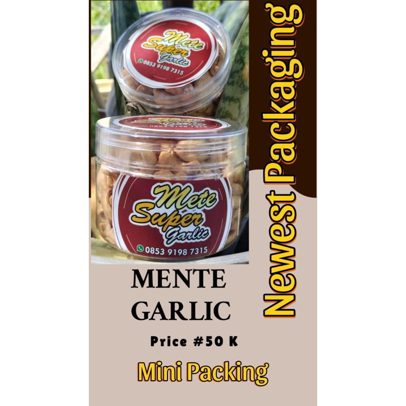 

Kacang mede garlic