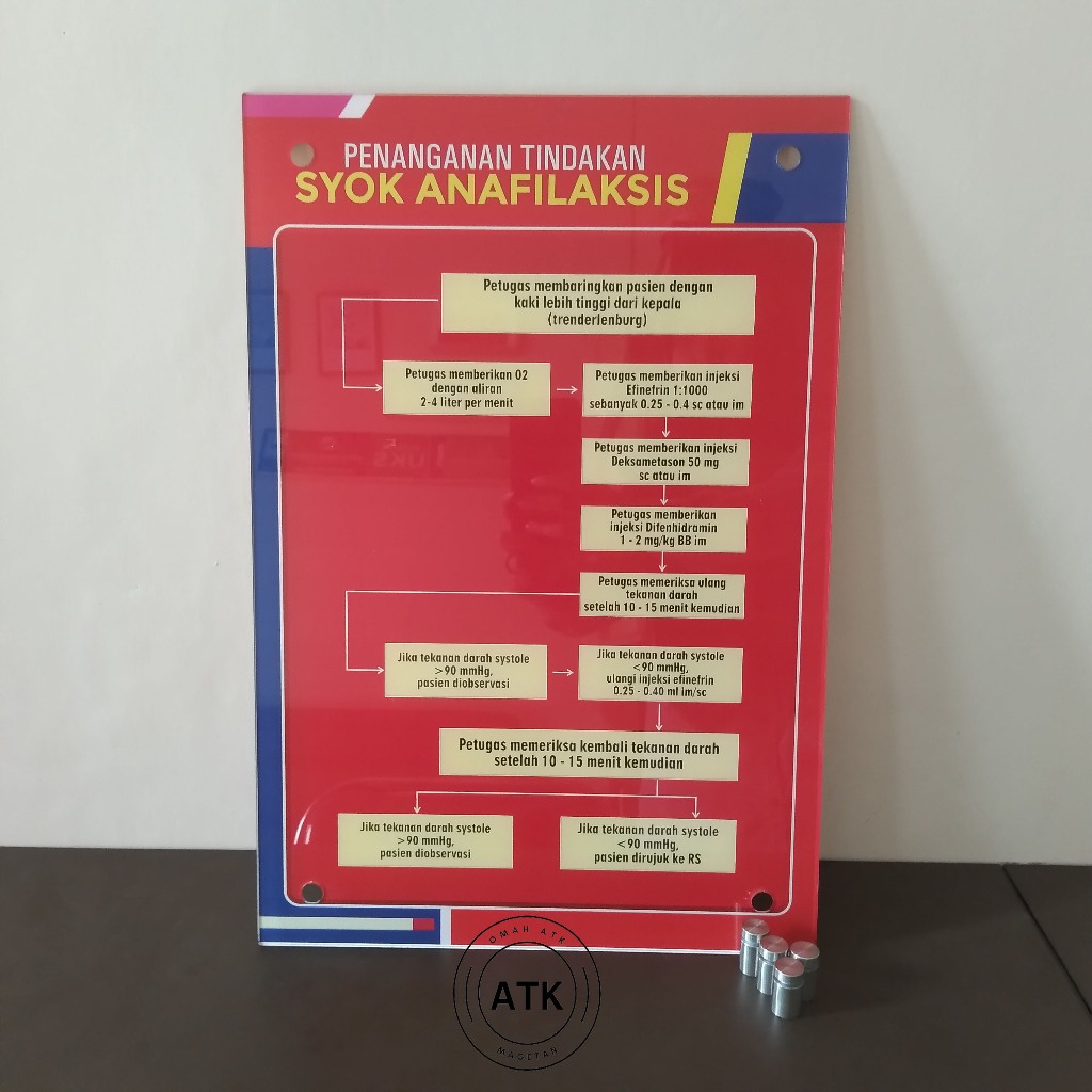 

Akrilik Syok Anafilaksis - Penanganan Tindakan Syok Anafilaksis - UGD