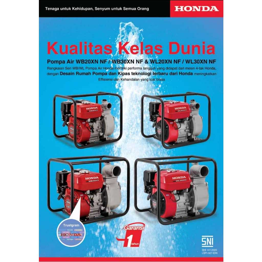 MESIN POMPA AIR WL30XN HONDA // WATERPUMP HONDA WL 30XN