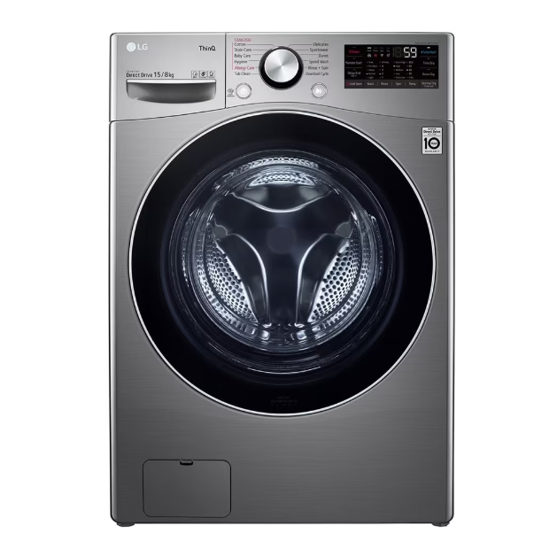 LG Mesin Cuci 20kg Steam Direct Drive F2720SVRV / 2720SVRV / 2720 SVRV