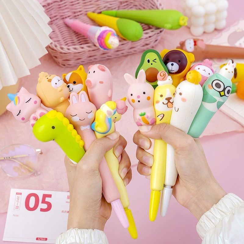 

PULPEN GEL MODEL SQUISHY/ BALLPOINY SQUISHY / SQUISHY PENA ALAT TULIS