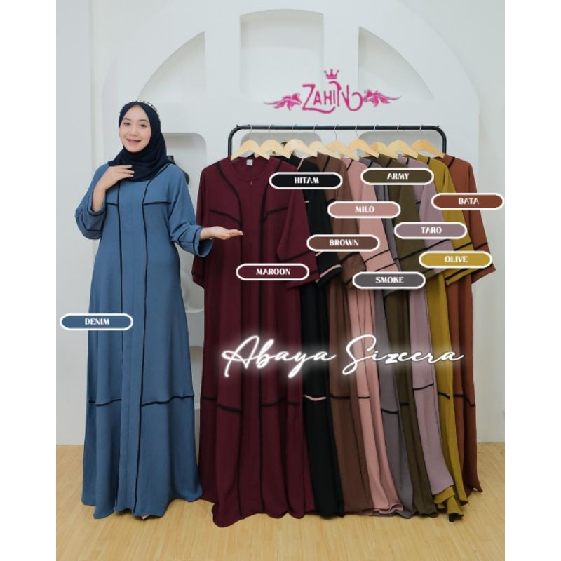ABAYA SIZEERA ZAHIN /GAMIS ZAHIN