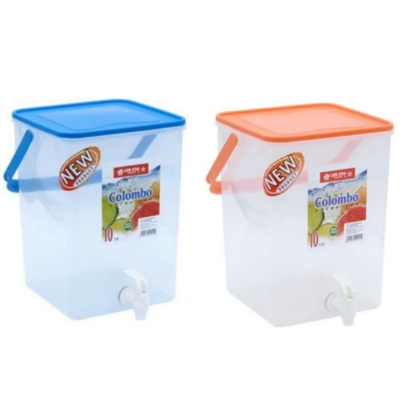 TOPLES AIR KRAN 10 LITER / DISPENSER COLOMBO LION STAR / TEMPAT JUS