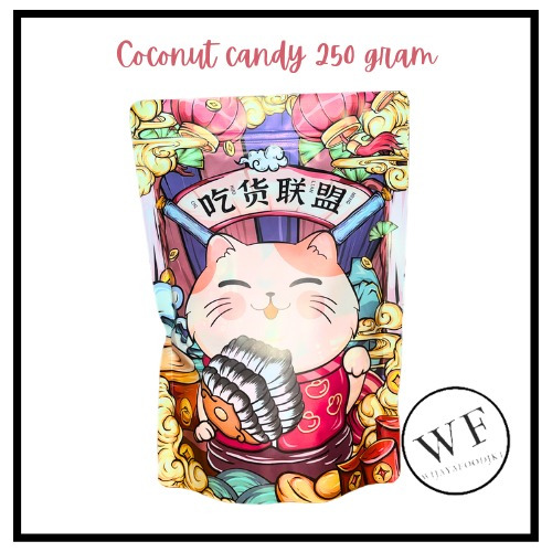 

Permen imlek kelapa bungkus kucing / Permen kelapa / coconut candy250g