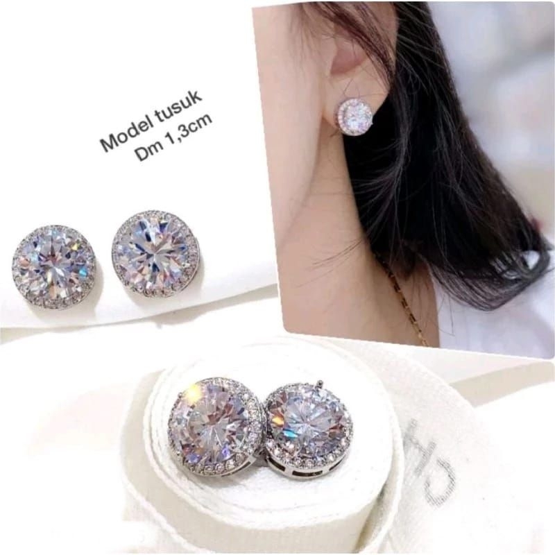 XUPING ANTING TUSUK/GIWANG SOLITER ANTI KARAT SILVER DAN GOLD