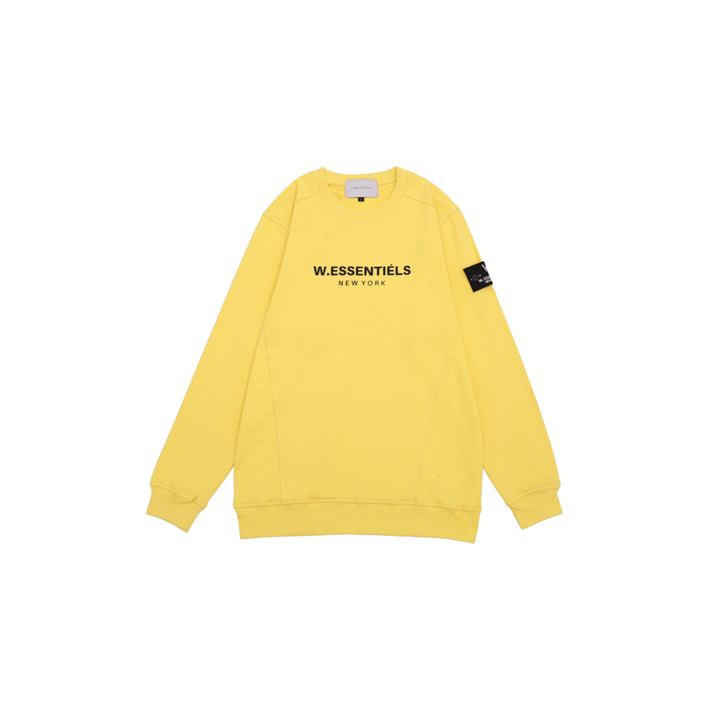 W.Essentiels Sweater Ajaccio Crewneck Yellow