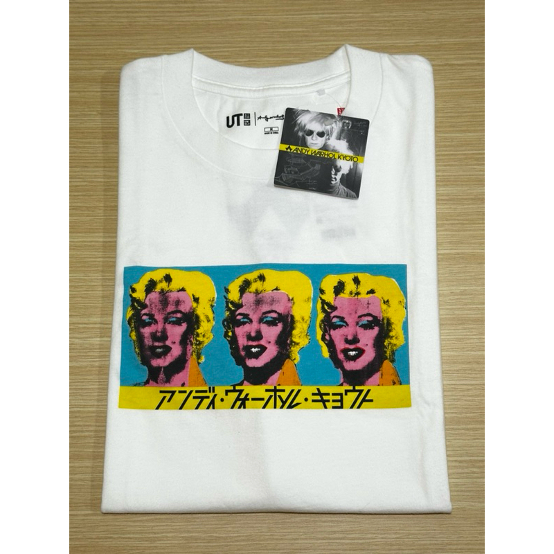 Kaos Uniqlo UT x Andy Warhol Kyoto (BNWT) Tag Lengkap Original 100%