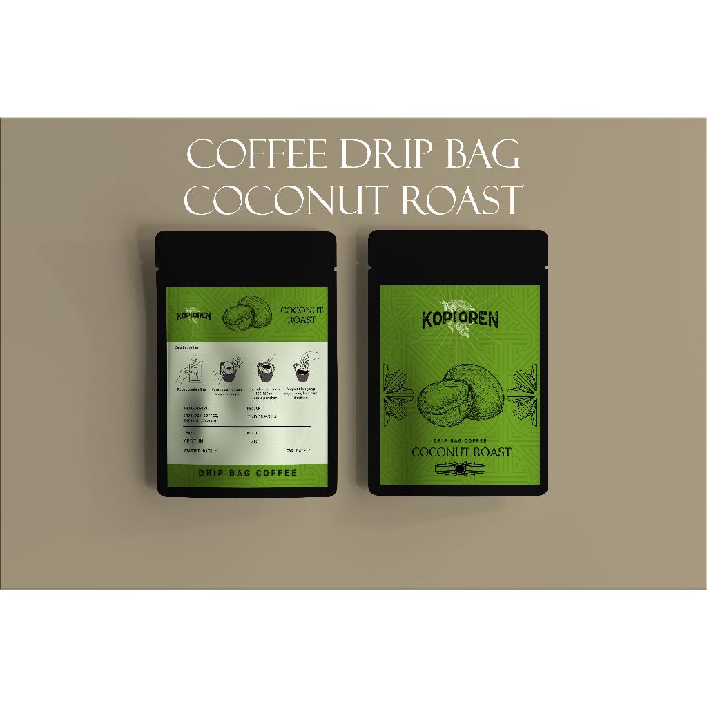 

Flavored Coffees Bags of Coconut Roast by Kopioren