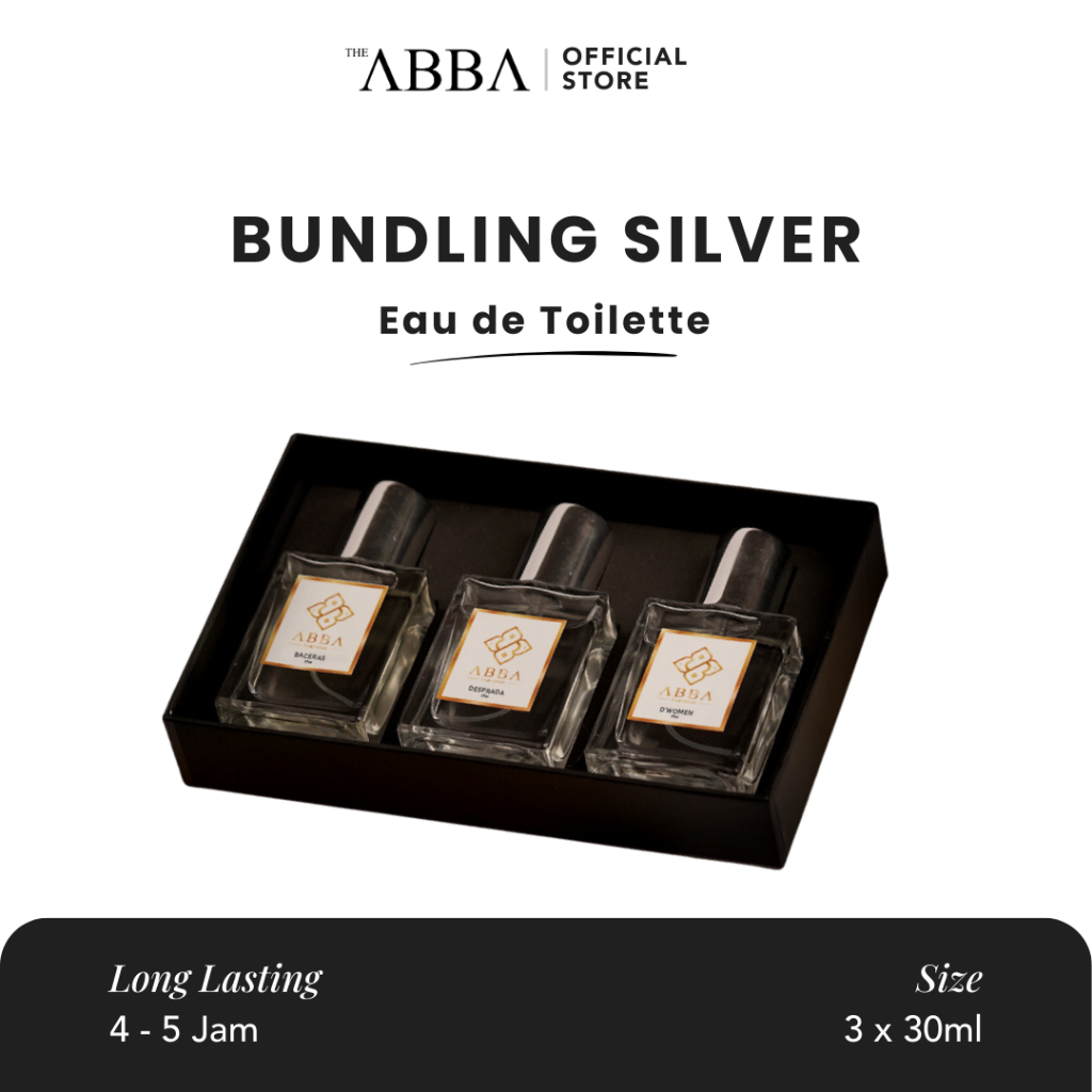 Parfum Bundling 30ml x 3pcs Parfum ABBA Arabian | Parfum Best seller | Hampers Kado