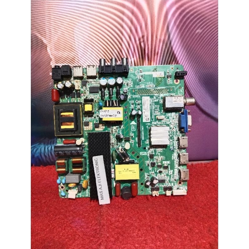 MESIN TV LED PHILIPS 50PFT4002S MAINBOARD MOTHERBOARD MOBO MICOM MODUL TV PHILIPS 50PFT4002