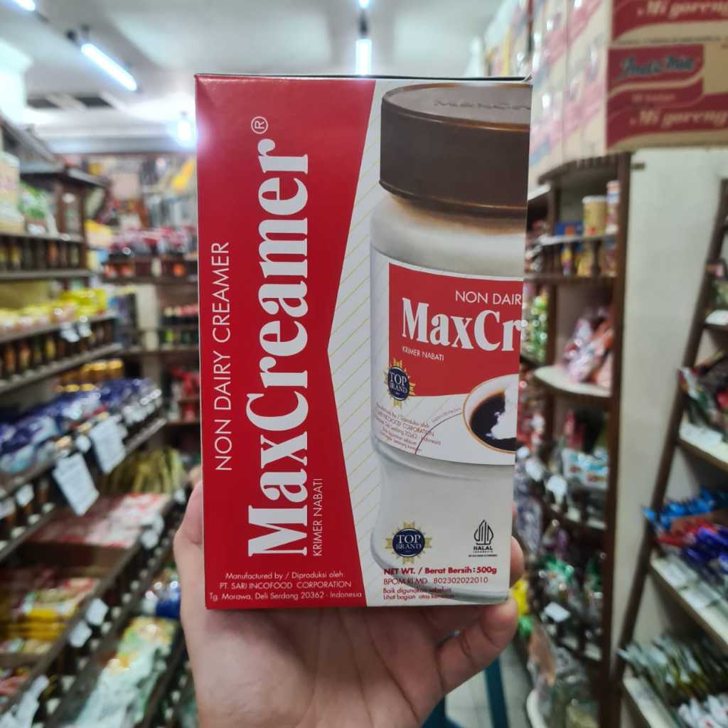 

MAX CREAMER MAXCREAMER NON DAIRY KRIMER NABATI KEMASAN ISI ULANG 500 g