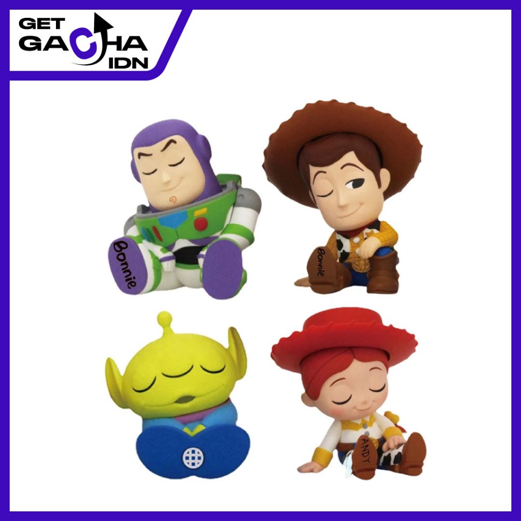 Gachapon Figur Disney Toy Story Shoulder Zun Sleeping Gacha Jepang GetGachaIDN