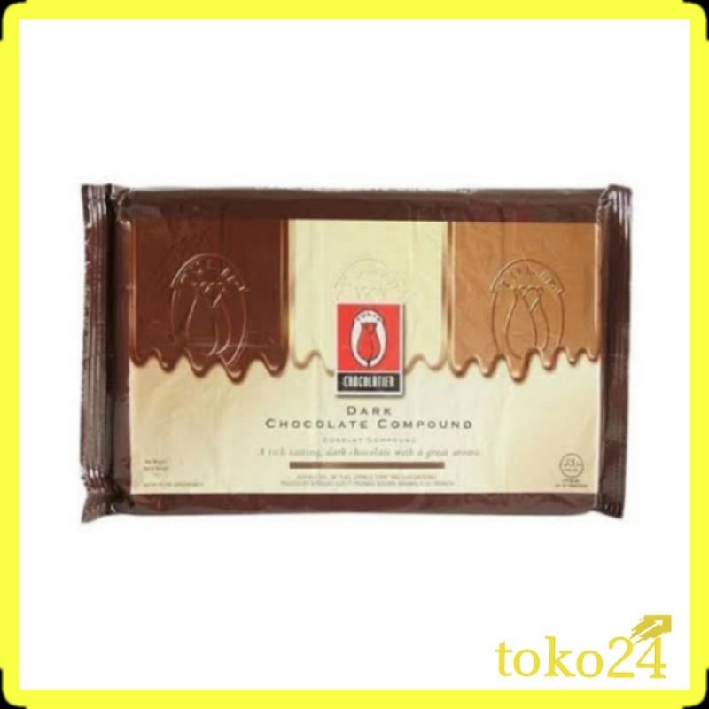 

Tulip Compound Dark Chocolate 1 kg