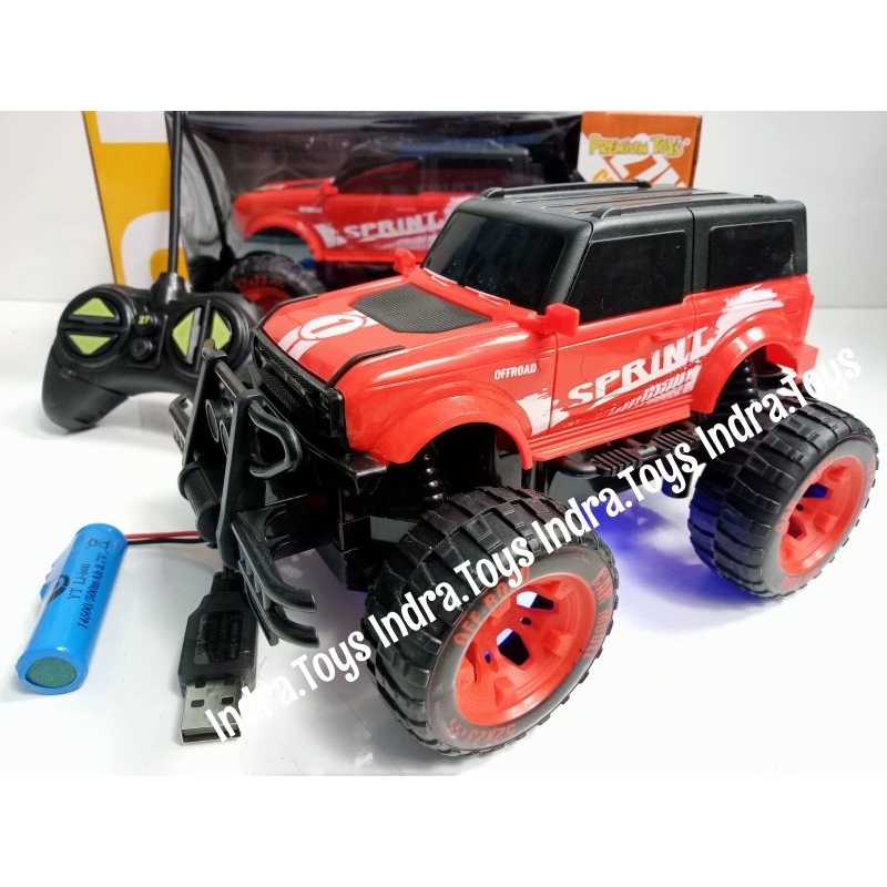 Mobil Remote Control Jeep Offroad Cas Murah Speed Racing