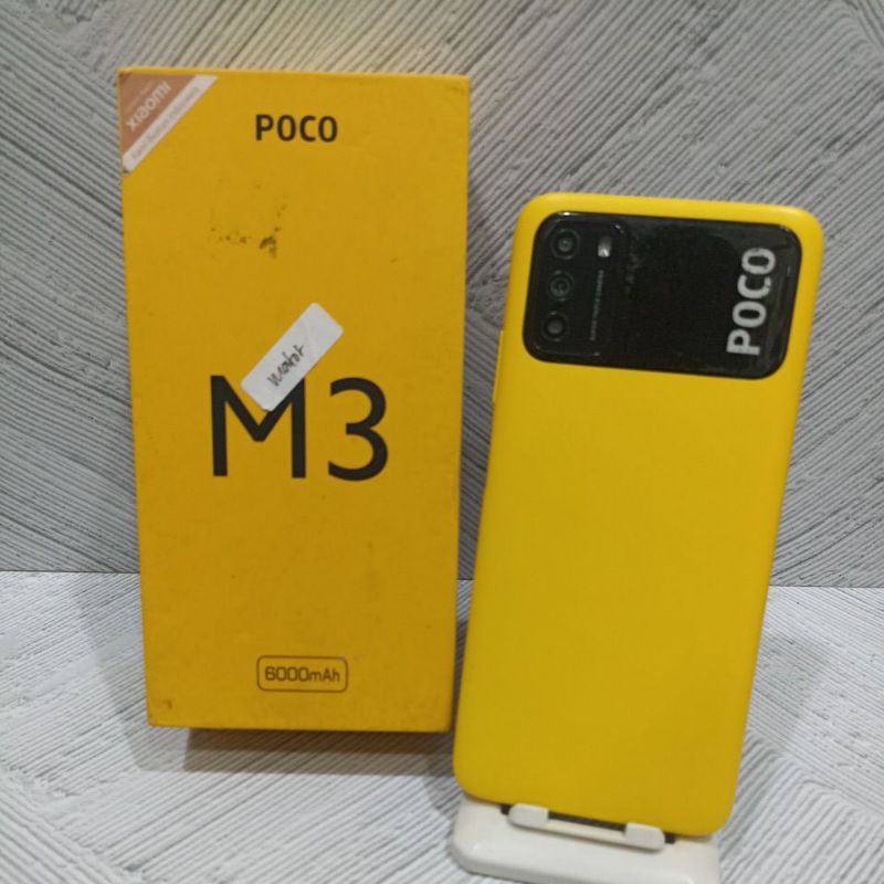Poco M3 6/128 GB Handphone Second