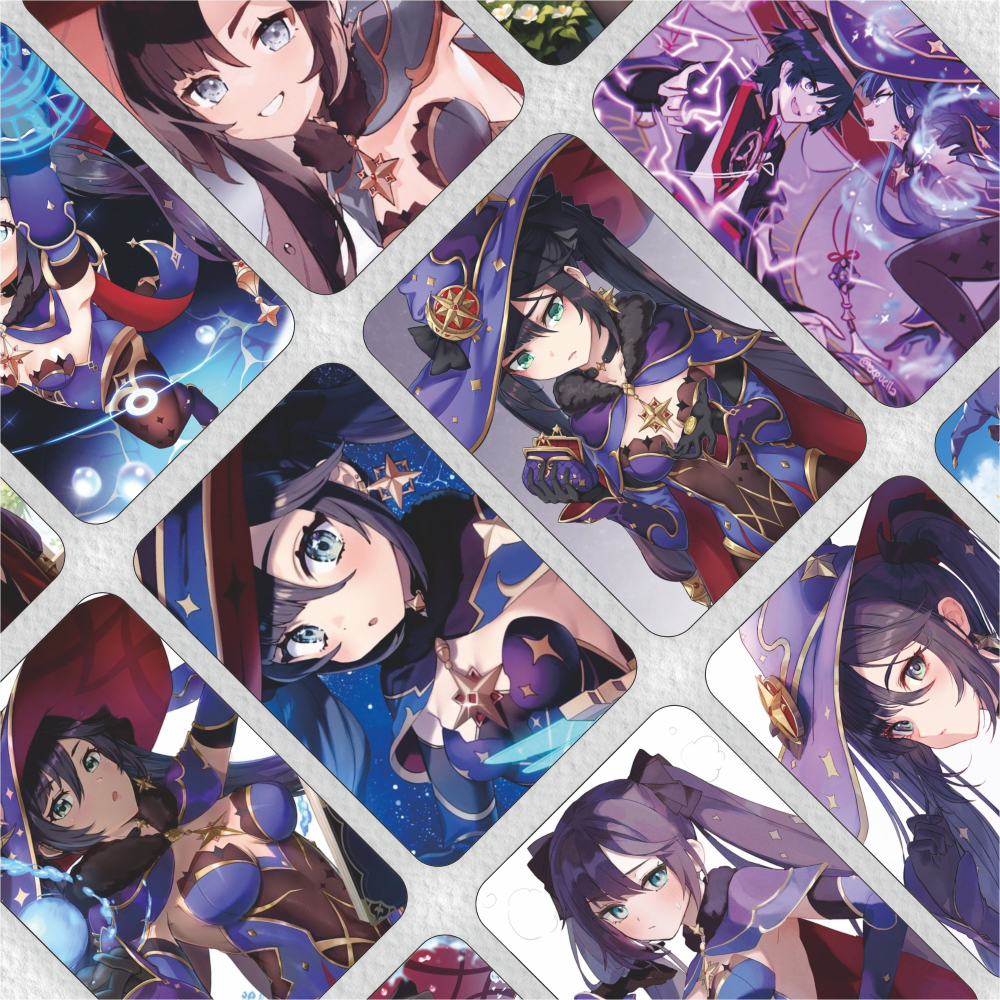 Photocard GENSHIN IMPACT [ MONA ] | Photocard GAME/genshin impact/mona/hoyoverse/genshin impact hoyo