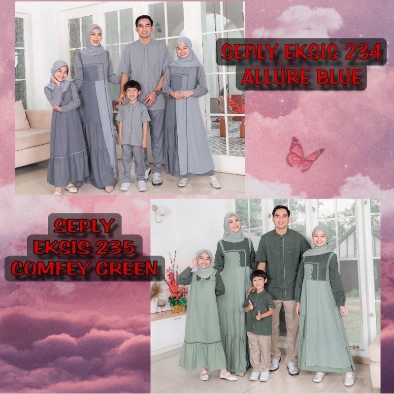 SEPLY EKSIS 234 235 COMFEY GREEN & ALLURE BLUE