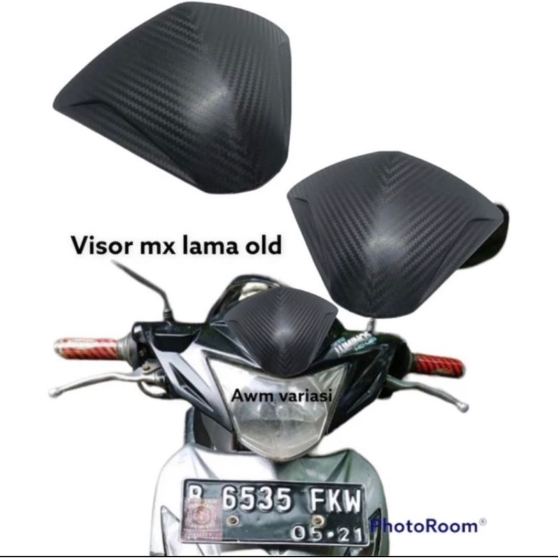 Visor Yamaha Jupiter MX Old Lama 135 OJMX  Aksesoris Variasi Windshield Tebal / Visor Jupiter Mx 135