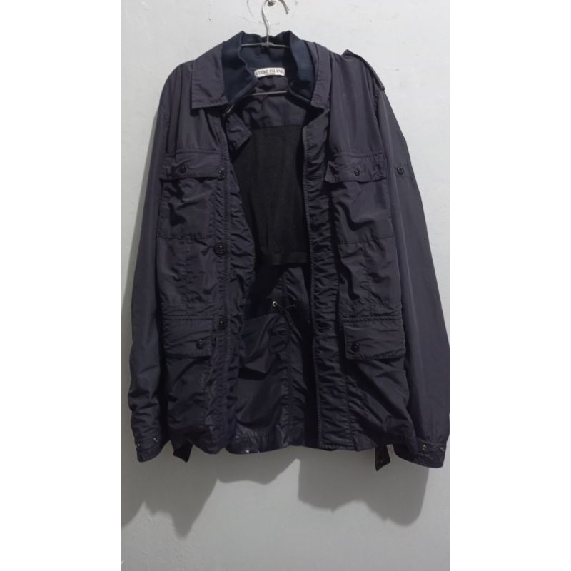 STONE ISLAND MICRO REPS NAVY Field Jacket [L]