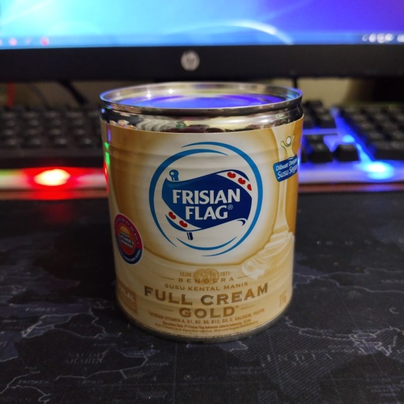 

Frisian Flag Full Cream Gold Kaleng 370g