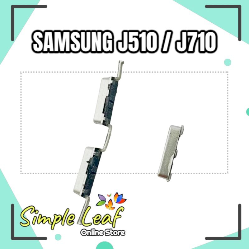 Tombol Luar Power On Off + Volume Samsung J510 J5 2016 / J710 J7 2016