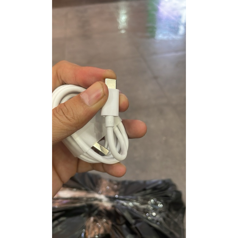 Kabel Data Realme SuperVOOC SuperDart Realme Usb Type-C 6.5A Original