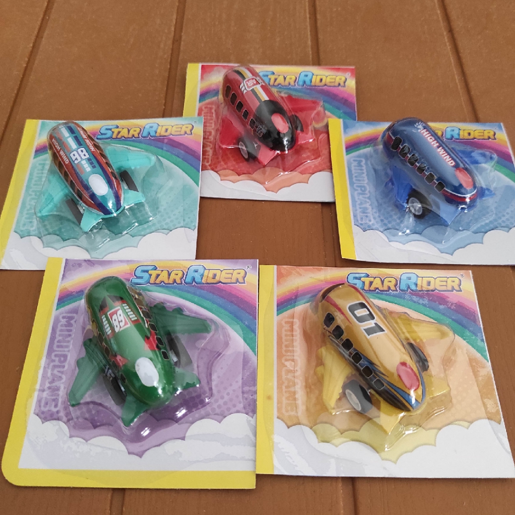 Mainan Pesawat Terbang Mini Pullback MC 570