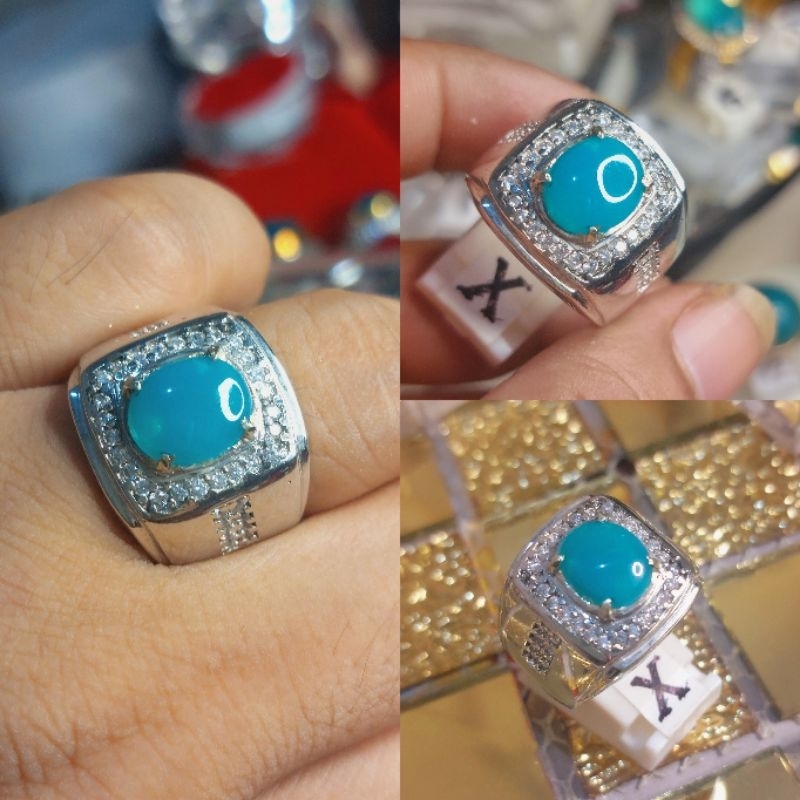 Cincin Batu Bacan Mini Kantoran Elegant nan Mewah